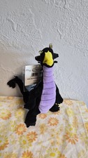 Disney Store Sleeping Beauty Maleficent Dragon 7  Bean Bag Plush Toy Vintage