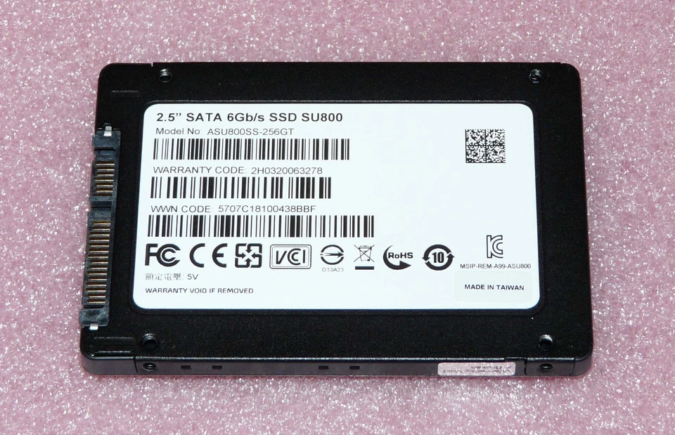 256GB SSD ADATA Ultimate SU800 ASU800SS-256GT 6Gb/s SATA Festplatte 6,3cm(2,5") - Bild 3 von 3
