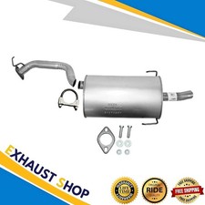 Rear Exhaust Muffler Assembly For 2000-2004 Subaru Legacy 2.5l Awd Wagon New