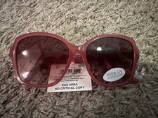 nwt liz claiborne Womens Sunglasses Rose Colored