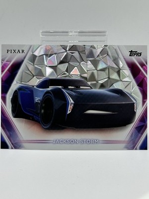  Topps Disney Neon 2026 - Jackson Storm - Chrome Diamond - Cars 