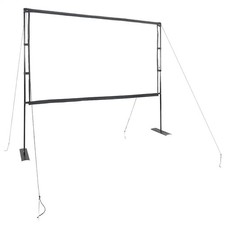 Projection Screen with Stands 108 Inch 16:9 vidaXL