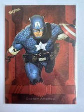 2023 UD Marvel Metal Universe Avengers Copper Captain America #96