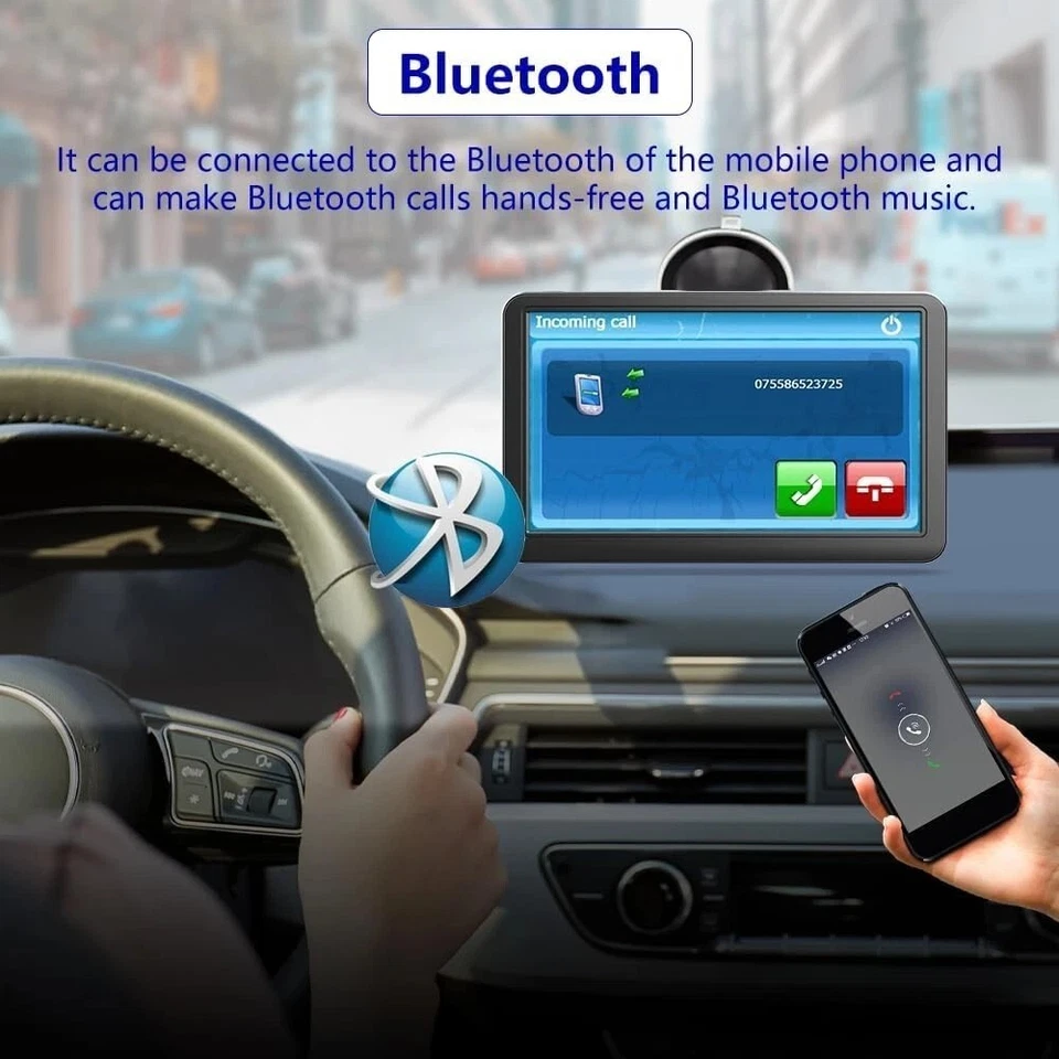 New Car Sat Nav GO 620, 7 Inch with Handsfree Calling, Siri, Google Now (AU) - image 3 of 4