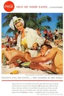 🌴 Mid-Century Coca-Cola Cuba Poster - Vintage Vibes 🌞