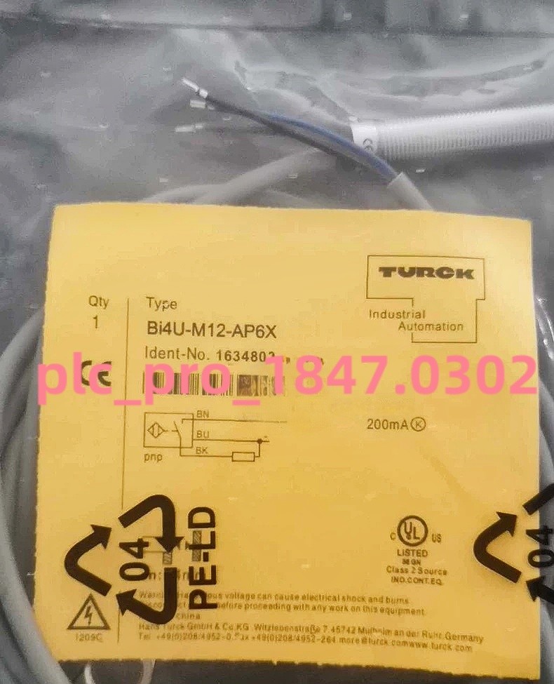 1PCS Brand New TURCK Bi4U-M12-AP6X Proximity Switch Sensor Fast delivery