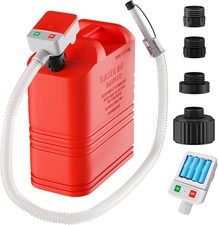 Fuel Transfer Pump Battery Powered with Auto-Stop, Gas Can Pump Transfer with...