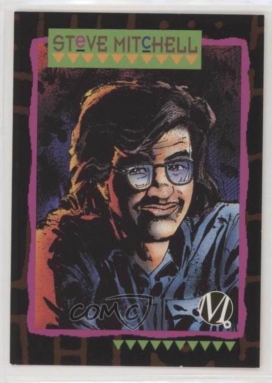 1993 SkyBox Milestone: The Dakota Universe Steve Mitchell #77 te2