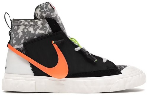 Nike ブレーザーMID×レディメイド BLACK 26.5cm NIKE XREADYMADE BLAZER MID CZ3589-001 Readymade Cut Sneakers US