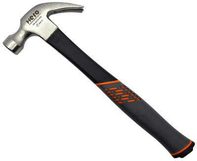 Klauenhammer Schusterhammer Amerikanische Form 450g Fiberglasstiel HERO Premium