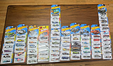 Hot Wheels 1:64 Diecast 72-Car Lot/Collection Carded Unopened Assorted