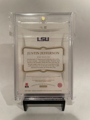 Justin Jefferson Flawless Collegiate RPA /25 Vikings #107 📈🔥 | eBay