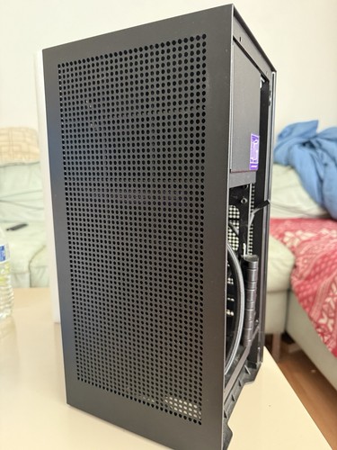 NZXT H1 Mini-ITX Tinted Tempered Glass - Matte Black - Photo 2/6