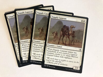 Supply Caravan (4) Amonkhet NM MTG Magic the Gathering