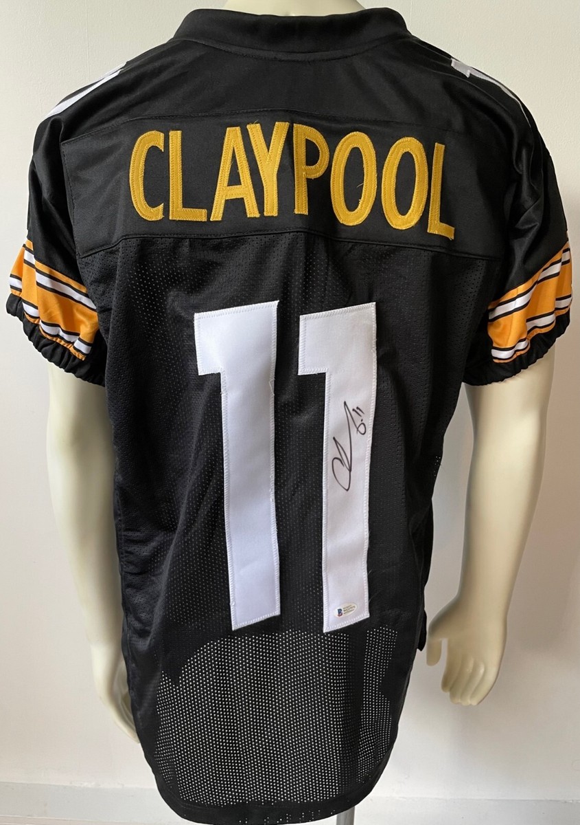 Chase Claypool Signed Pittsburgh Steelers Football Jersey Beckett