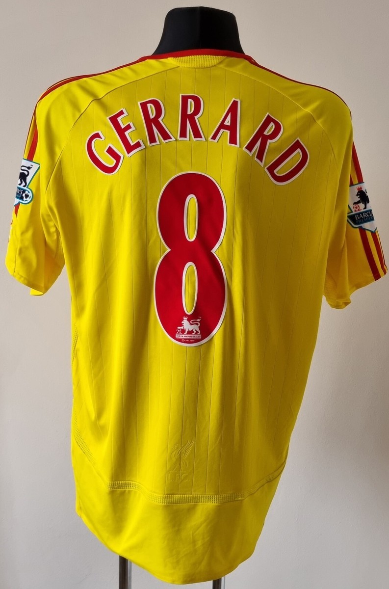 2006-2007 リヴァプール アウェイ ユニフォーム 8番 GERRARD 2006-07 Liverpool Third Shirt Gerrard #8