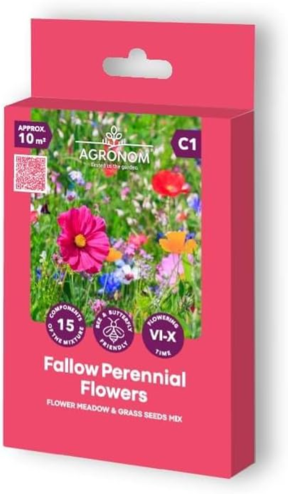 AGRONOM | FALLOW PERENNIAL FLOWERS | Miscela di semi di prato fiorito e erba | P