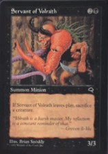 Servant of Volrath - Tempest: #156, Magic: The Gathering Nm R110