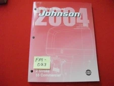 2004 JOHNSON O/B 55 HP COMMERCIAL MODELS 2-STROKE "SR" SERIES OEM SERVICE MANUAL