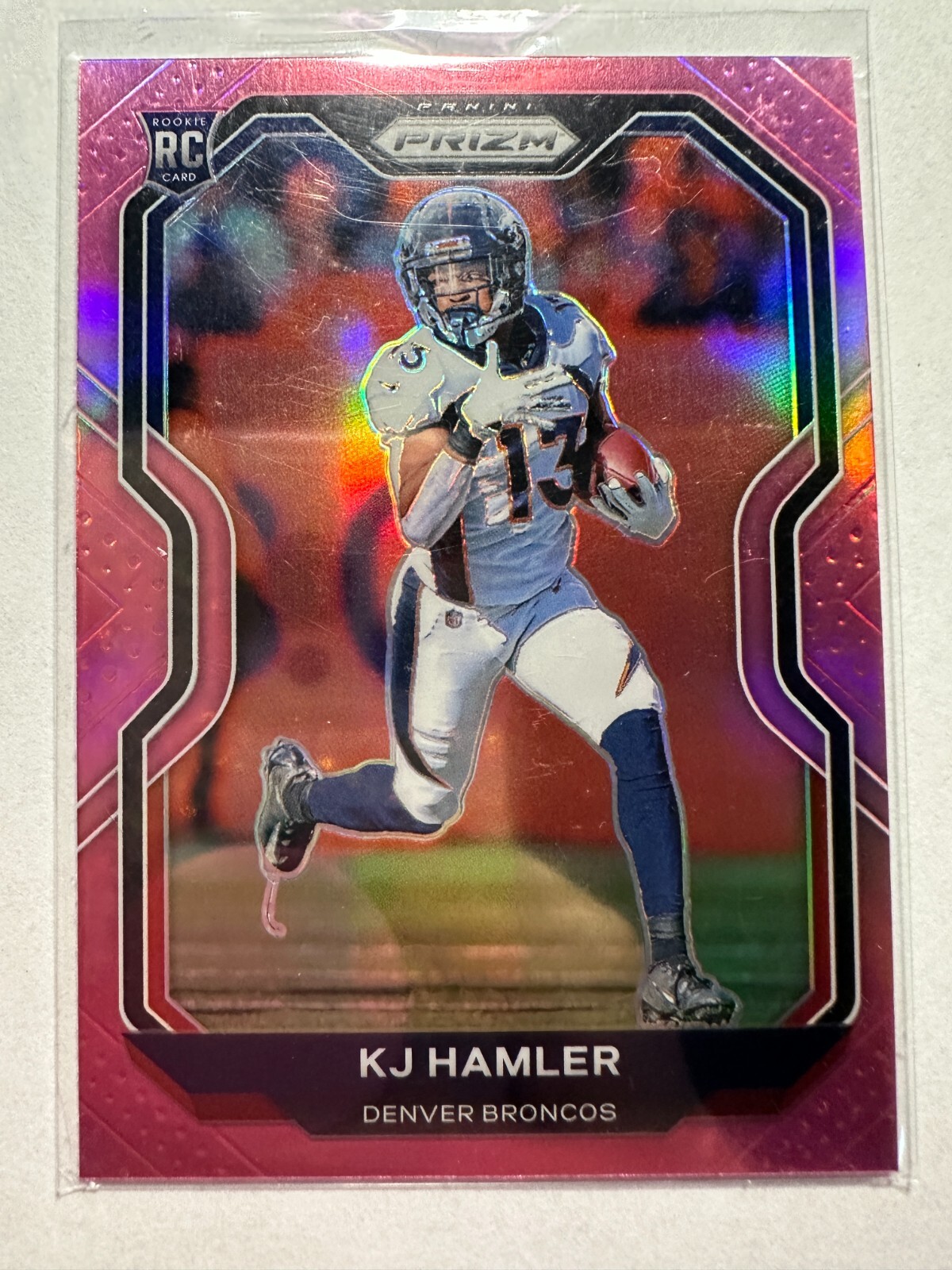 K49,127 - 2020 Panini Prizm Prizms Pink #315 K.J. Hamler
