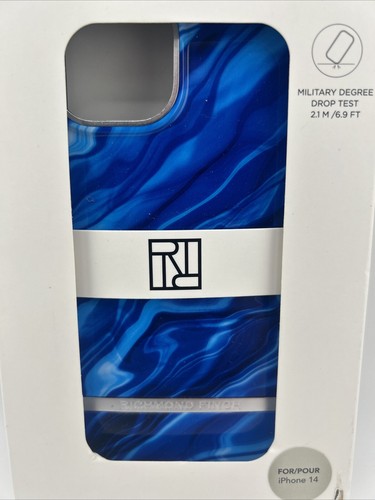 Richmond And Finch iPhone 14 Phone Case - Blue - Picture 2 of 3