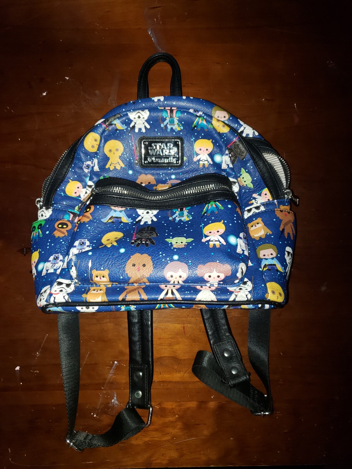 Loungefly Star Wars Character Pattern Backpack - image 1