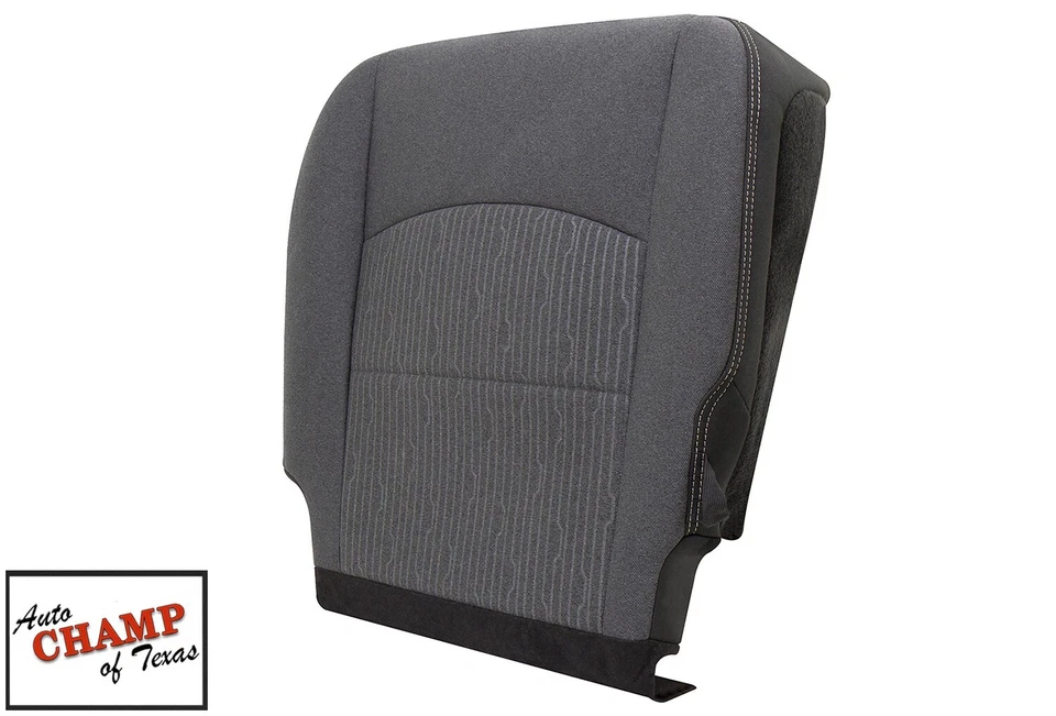 For 19-24 Dodge Ram 4500 5500 Tradesman Driver Bottom Cloth Seat Cover Dk Gray - Image 4 of 4