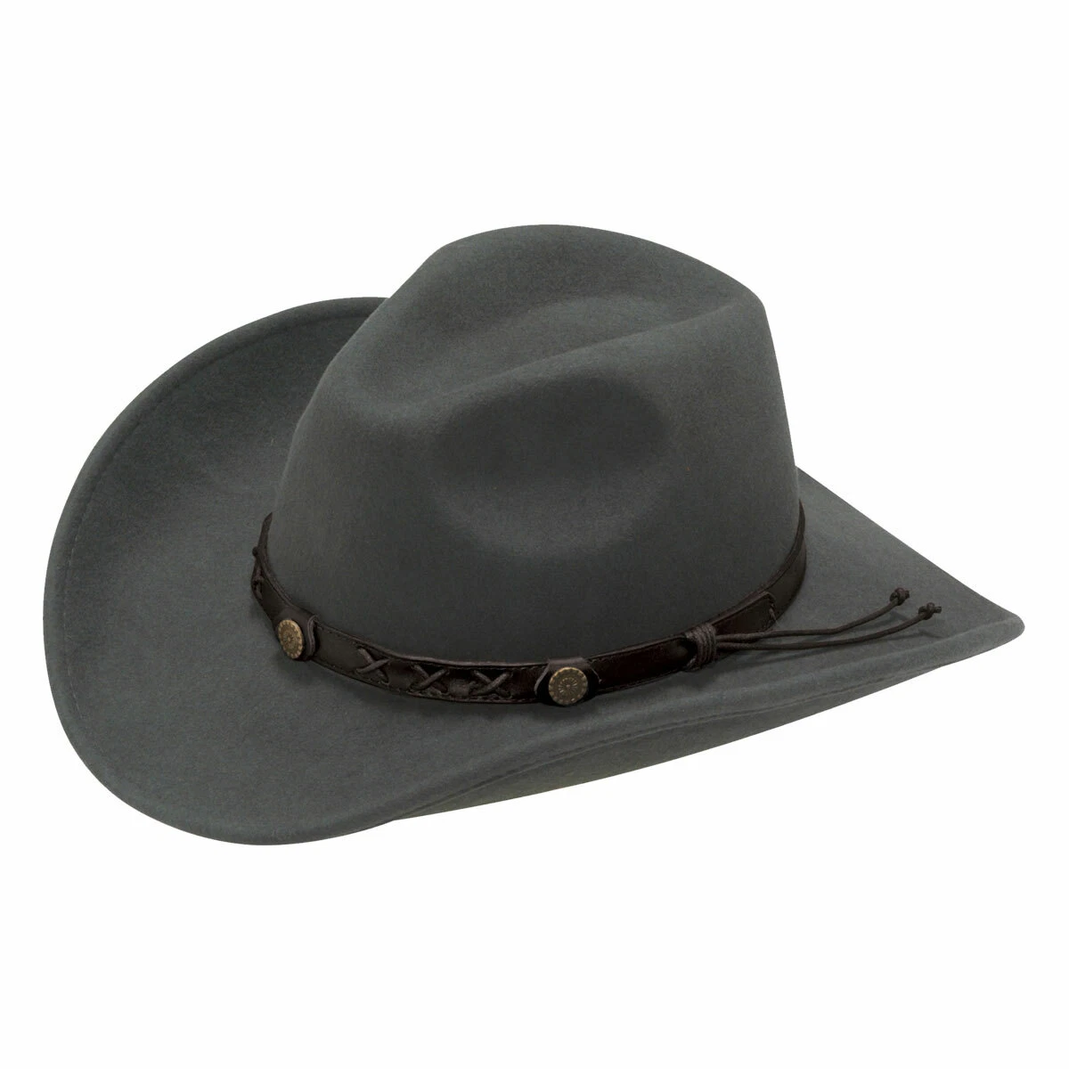 Twister Dakota Crushable Graphite Western Hat 72110148