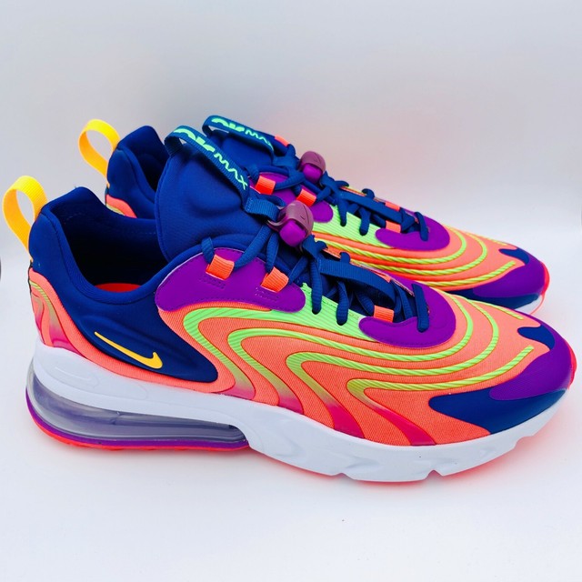 Nike AIR MAX 270 React ENG | Crimson Orange Blue | CD0113 600 | Mens sz 9 NEW | eBay