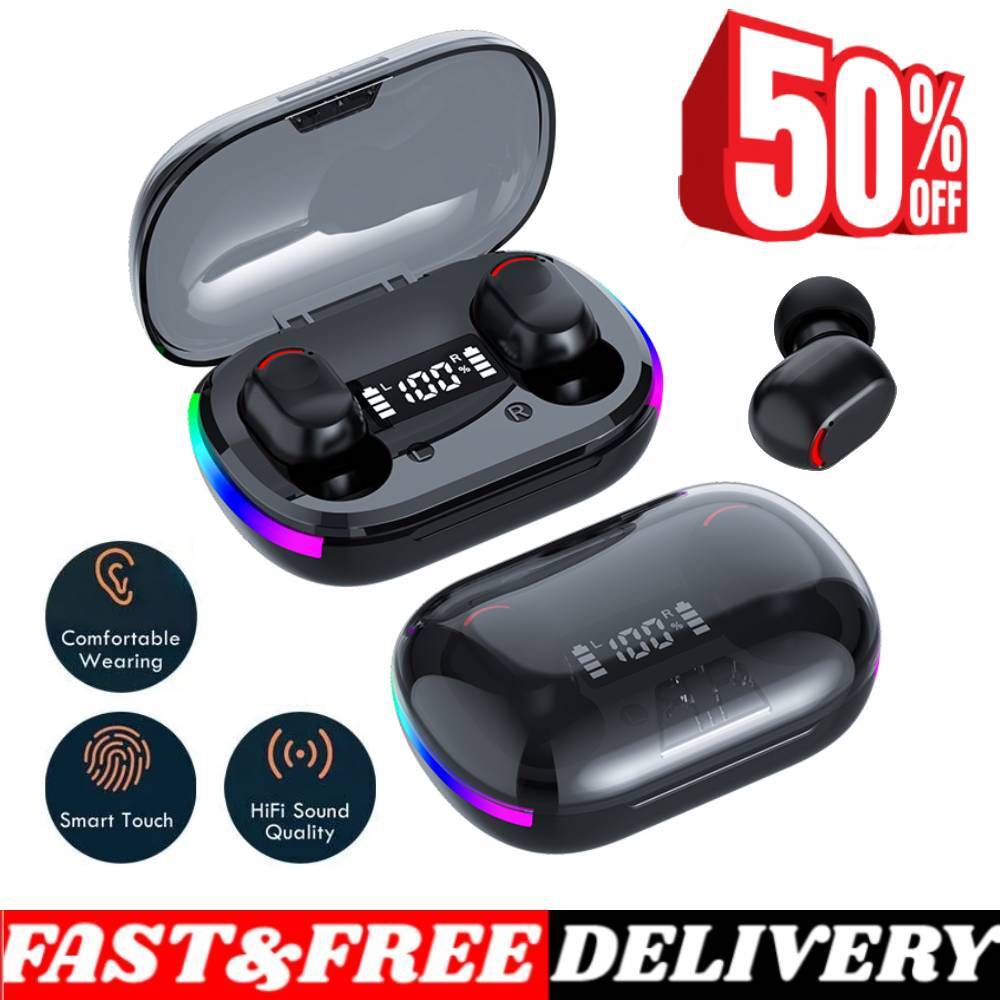 Bluetooth Earbuds TWS 5.3 Wireless headphones Earphone Waterproof For All Phones-image