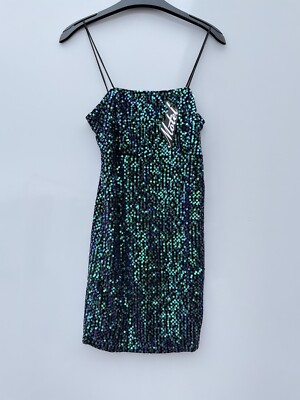 Motel Iridescent Mermaid Green Sequin Black Slip Dress Size XS - UK 4-6 Bnwt | eBay UK Motel Iridescent Mermaid Green Sequin Black Slip Dress Size XS - UK 4-6 Bnwt | eBay UK