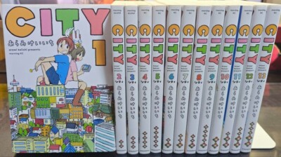 CITY 1-13+Arai Keiichi Nichijou illustration 1+e Set of 15