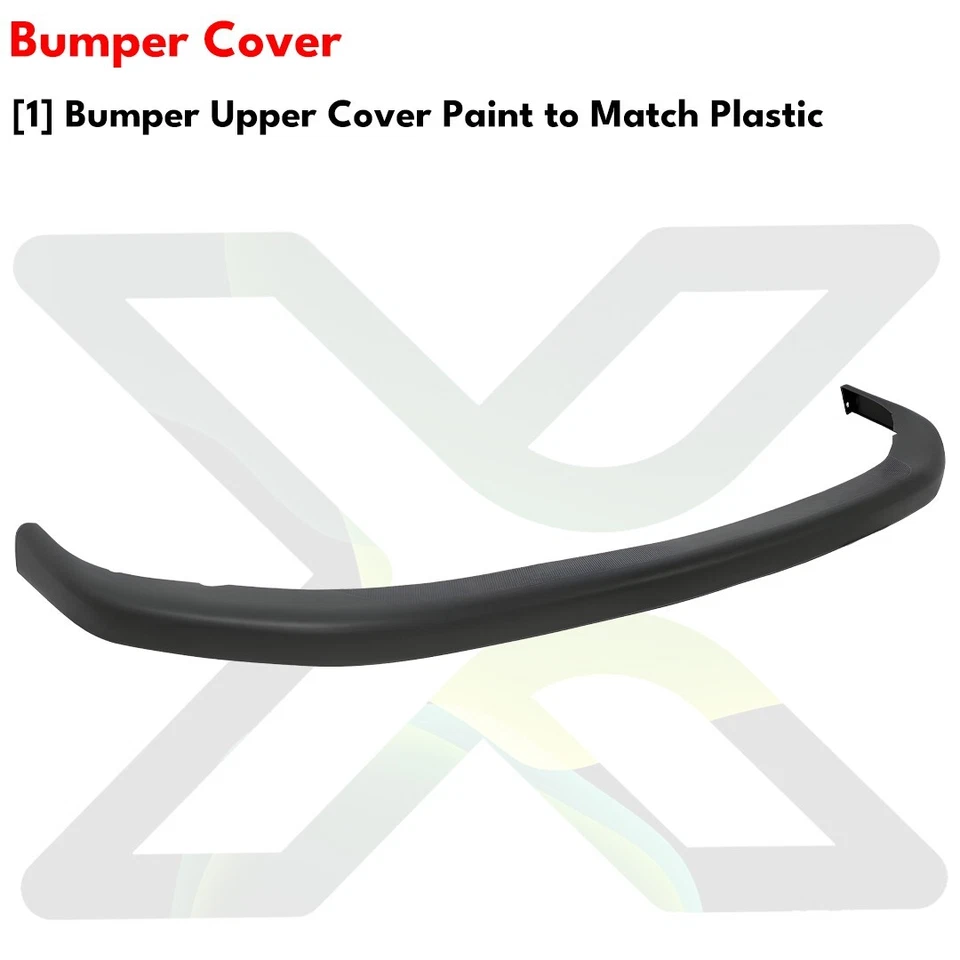 Front Bumper Primed Steel & Fog Lights Kit For 1994-2002 Dodge Ram 1500 2500 Foto 4 de 4