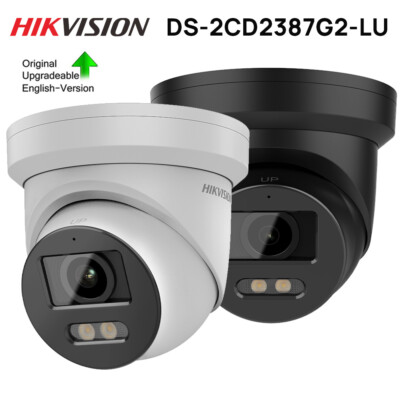 Hikvision 4K 8MP Security IP Camera ColorVu MIC AcuSense H.265+ DS-2CD2387G2-LU
