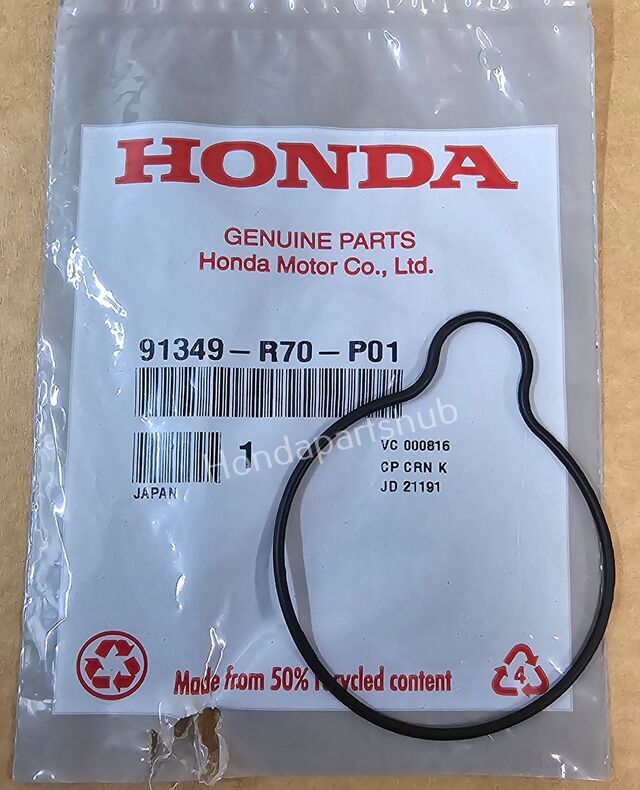 Honda Power Steering Pump Cover Seal 91349-R70-P01 | eBay