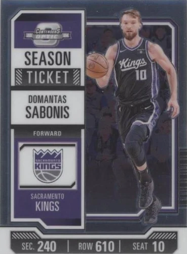 2023-24 Panini Contenders Optic - Domantas Sabonis #49