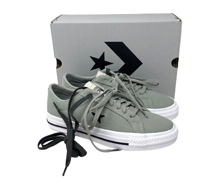 Converse CONS One Star Pro OX Low Top Gray Canvas Women's
