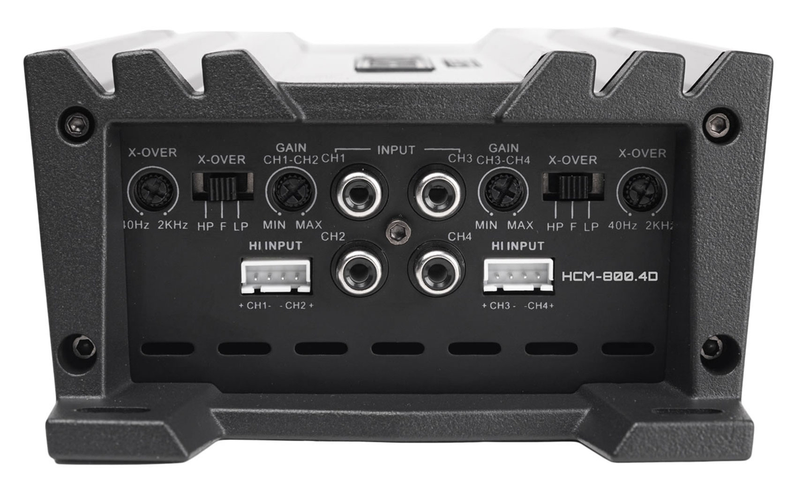 4-канальный автомобильный усилитель Hifonics HCM-8004D мощностью 800 Вт Компактный усилитель класса D Комплект проводов