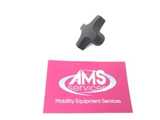 3 or 4 Wheel Rollator / Walking Aid Standard 6mm Push Handle Thumb / Hand Screws