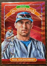 2020 Donruss Optic Red Wave #25 PAUL GOLDSCHMIDT * St. Louis Cardinals * DK