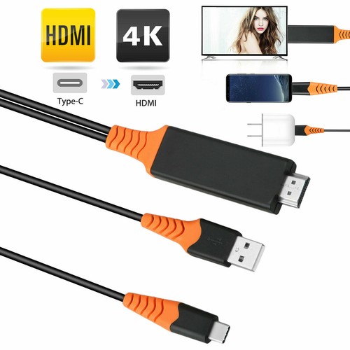Kabel Mały Mhl 4K 2 metry od HDMI USB Art Typ C do Samsung Xiaomi Huawei - Zdjęcie 2 z 8