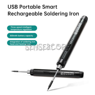 Cordless USB Soldering Iron Kit type-C Rechargeable Portable Soldering Iron