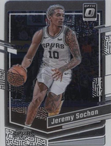 2023-24 PANINI NATIONAL TREASURES JEREMY SOCHAN AUTO 34/49 SPURS