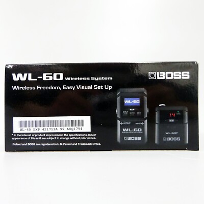 BOSS WL-60 Guitar Wireless System Japan NEW | eBay