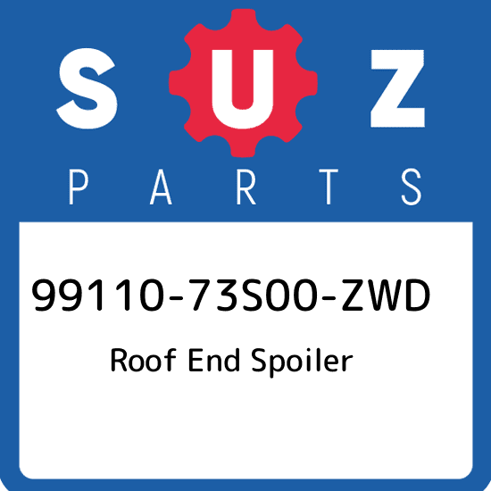 ちょっこ 99110-73S00-ZWD Suzuki Roof end spoiler 9911073S00ZWD, New Genuine