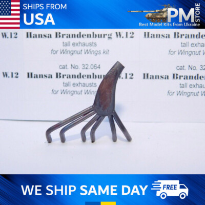 REXx 32064 Hansa Brandenburg W.12 tall exhaust (Wingnut Wings) 1/32 | eBay