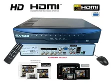 DVR  4 Channels 1080P HD Surveillance HD-SDI DVR EX-SDI - NO HARD DRIVE