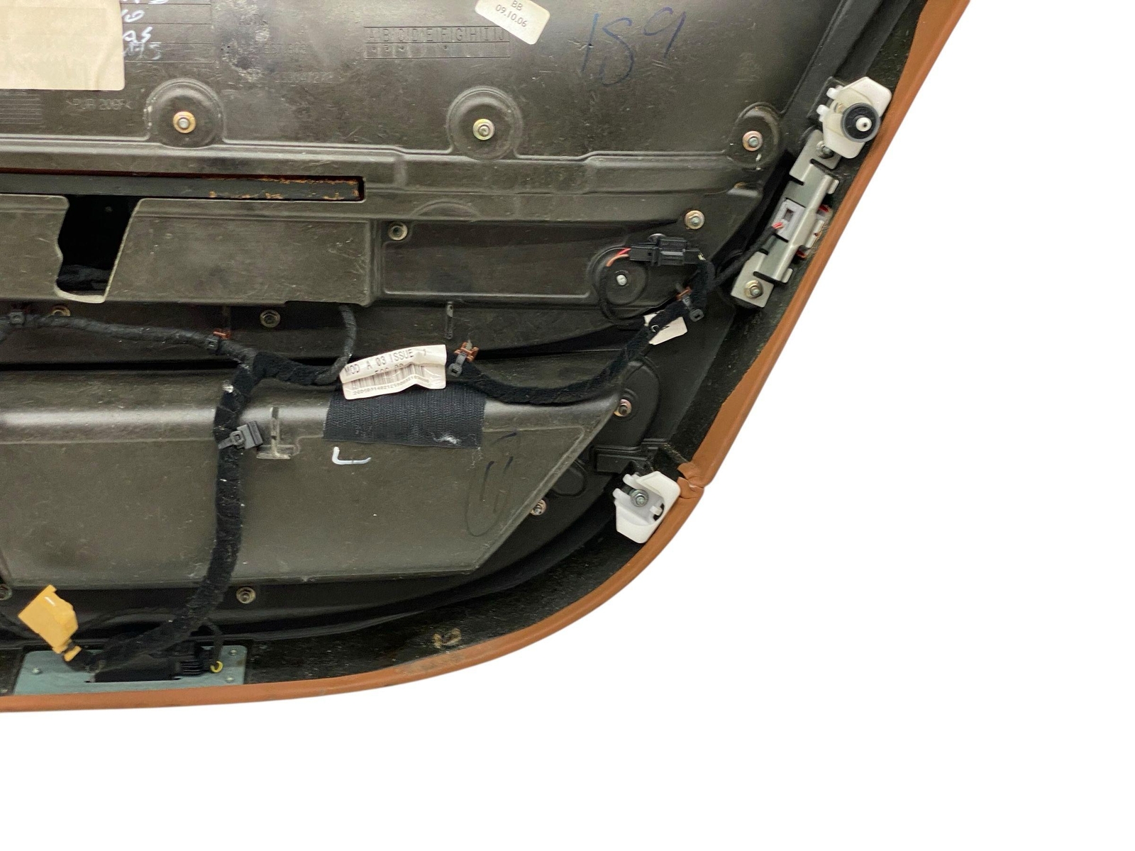 2006-2012 BENTLEY CONTINENTAL REAR LEFT INNER DOOR PANEL | SADDLE (99) *BUBBLES*
