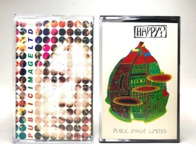 PUBLIC IMAGE LIMITED 9 / +HAPPY? 2x Vintage Cassettes **NEAR MINT CONDITION** - Image 1 of 4