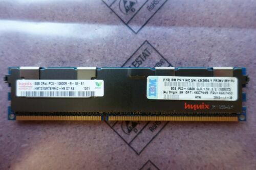 8Go Kit (2x4Go Module) RAM Mémoire IBM-Lenovo System x3400